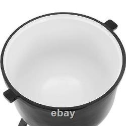 Dutch Oven with lid 10 L enamelled Royal Catering Fire pot Cast iron pot