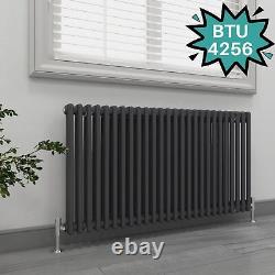 EMKE Radiator Traditional Column Cast Iron Designer Flat Panel Rads Horizontal