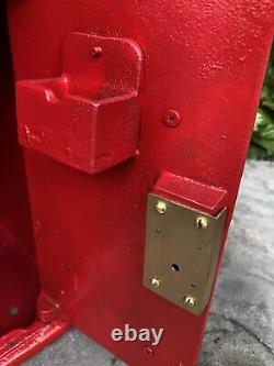 ER Royal Mail Cast Iron Post Office Box ER Red British Post box reproduction