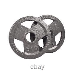 Exersci Cast Iron Olympic weight plates 2 inch (Pair) 1.25 20kg
