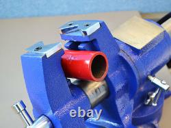 FAITHFULL 5 125mm Cast Iron Swivel/Rotating & Pipe Engineers Vice, FAIVMULTI360
