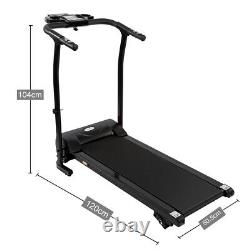 Folding Incline Electric Treadmill Running Cardio Machine with IPAD Mobile Holder