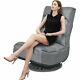 Folding Lazy Sofa Chair 360 Degree Ergonomic Swivel Adjustable Floor Game Chair