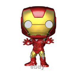 Funko Pop Iron Man Die Cast Marvel Avengers #02 Die-Cast Exclusive Brand New