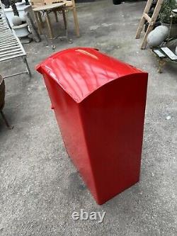 GR Royal Mail Post Box letter Box Cast Iron post office Barn top King George RED