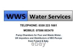 HEAVY DUTY Submersible Sewage & Water Cutter Pump 2 1500watt 18m head