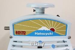 Hatsuyuki Nostalgic Cast-iron Professional Shaved Ice Shaver Kakigori HA110S New