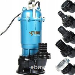Heavy Duty Submersible Flood Pond Waste Cesspit Sump Sewage Dirty Water Pump 20m