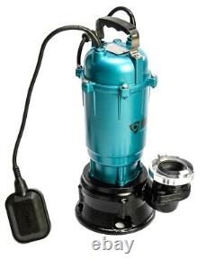 Heavy Duty Submersible Flood Pond Waste Cesspit Sump Sewage Dirty Water Pump 20m