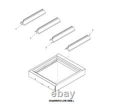 Hobart Bonnet Charbroiler Gas Chargrill Cast Iron Radiant PERI PERI GRILL 710407