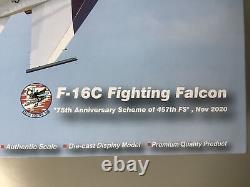 Hobby Master HA3884 172 F-16C Fighting Falcon 75th Anv of 457th FS, BNIB
