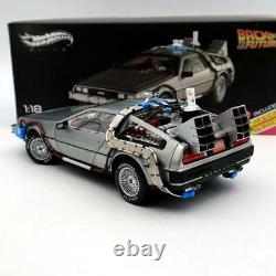 Hot Wheels 118 Elite Back To The Future Time Machine Diecast Edition BCJ97 Gift