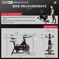 IC300 PRO Indoor Cycling Exercise Bike Fitness Cardio Workout Bike