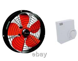 Industrial Commercial Round Frame Axial Extractor Fan, Air Blower Fan