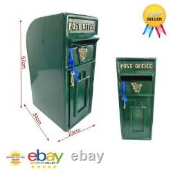 Irish Cast Iron Post Box Pillar Letterbox Royal Mail Mailbox(For Ireland Only)