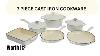 Is It Worth It Review Of The 7 Piece White Cast Iron Cookware Set