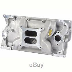 JEGS 513002 Intake Manifold Small Block Chevy with 1996-Up Vortec L31 Cast Iron