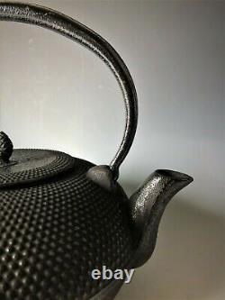 Japanese Cast Iron kettle Nanbu Tetsubin Black No Enamel NEW 1.7Little / 57oz