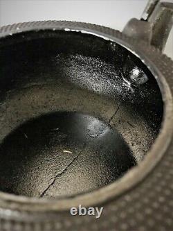 Japanese Cast Iron kettle Nanbu Tetsubin Black No Enamel NEW 1.7Little / 57oz
