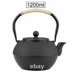 Japanese Iron Tea Pot with Stainless Steel Infuser Cast Iron Teapot Tea Kettle