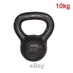 Kettlebells cast iron 8kg-20kg home gym fitness exercise workout kettle bell