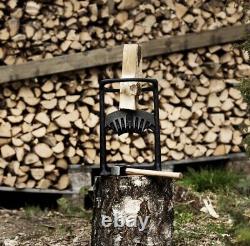 Kindling Cracker King firewood log wedge splitter cast iron outdoor fire SP154
