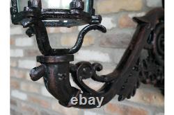 Large Heavy cast iron Victorian style Lantern and Bracket 562