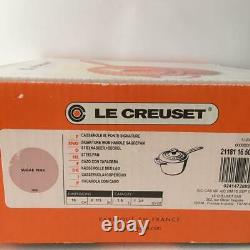 Le Creuset Baby Saucepan Cast Iron 16cm Chiffon Pink 21007-16-40 New