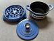 Le Creuset Blue 8oz Cast Iron Petite Round Casserole Mini-Cocotte Trivet