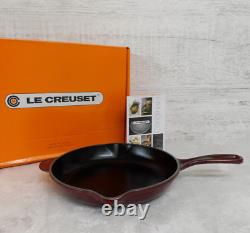 Le Creuset Enameled Cast Iron 9 Inch Classic Skillet, Rhone NEW