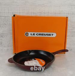 Le Creuset Enameled Cast Iron 9 Inch Classic Skillet, Rhone NEW