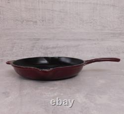 Le Creuset Enameled Cast Iron 9 Inch Classic Skillet, Rhone NEW