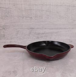 Le Creuset Enameled Cast Iron 9 Inch Classic Skillet, Rhone NEW