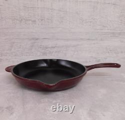 Le Creuset Enameled Cast Iron 9 Inch Classic Skillet, Rhone NEW