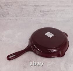 Le Creuset Enameled Cast Iron 9 Inch Classic Skillet, Rhone NEW