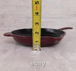 Le Creuset Enameled Cast Iron 9 Inch Classic Skillet, Rhone NEW