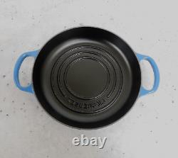 Le Creuset Signature Cast Iron 1.75 Quart Bread Oven, Marseille Blue New