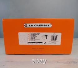 Le Creuset Signature Cast Iron 5.25 Quart Deep Oven, Blanc Shiny White NEW