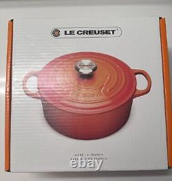 Le Creuset Signature Enameled Cast Iron Sauteuse Pan, 3.5 qt, Matte White, NIB