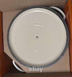 Le Creuset Signature Enameled Cast Iron Sauteuse Pan, 3.5 qt, Matte White, NIB