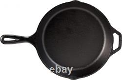 Lodge 26.04 cm / 10.25 inch Cast Iron Round Skillet/Frying Pan & Classic