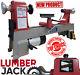 Lumberjack Mini Wood Lathe Cast Iron 5 Speed 550W Professional Motor Bench Top