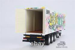 MINI GT 164 Benz Actros with 40 Ft Container LBWK Kuma Graffiti LHD Car