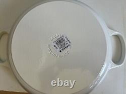 NEW Le Creuset Signature Enameled Cast Iron Braiser Lid 3.5qt Matte White No Box