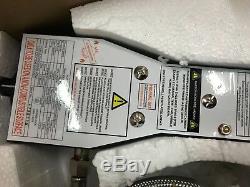 NEW Rambo Safety High Pressure Gas Wok Burner- 55MJ HPA100LPB Regulator & Hose