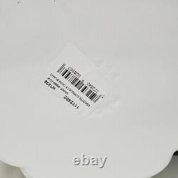 NEW Staub Cast Iron Specialty Shaped Cocottes 3.5 qt pumpkin Cocotte white $300