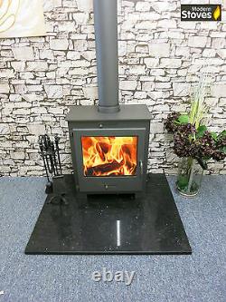 Nero Lux BO Wood Burning Multi Stove + Back Boiler 16kw for unvented hot water
