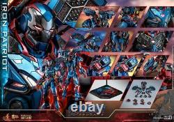 New Movie Masterpiece Die Cast Avengers Endgame Iron Patriot 1/6 PVC From Japan
