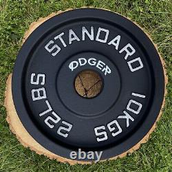 Odger full 150kg cast iron weight plate set