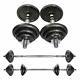 PROIRON 20kg Cast Iron Adjustable Dumbbell Set Hand Weight with Solid Dumbbell